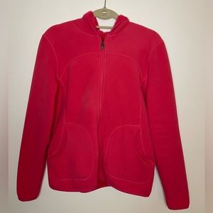 Reversible Fleece/Sherpa Athletic Jacket S/M